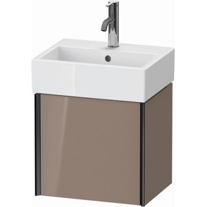 XViu Duravit vasque XV4231LB286 43,4x33,4x39,7cm, noir mat, gauche, cappucino brillant