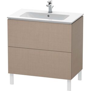 L-Cube Duravit vasque LC662607575 82 x 48, 2000 cm, lin, 2 coulissants, debout