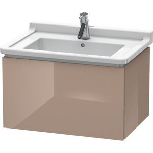 L-Cube Duravit vasque LC616408686 67 x 46,9 cm, cappuccino brillant, 2000 , suspendu