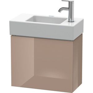 L-Cube Duravit vasque LC6246R8686 48x24x40cm, suspendu, porte a droite, cappuccino brillant