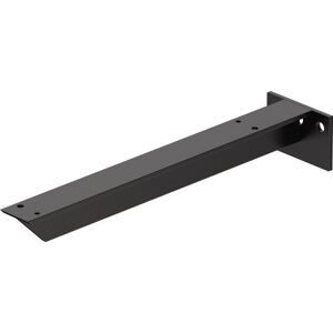 Duravit support d'attache UV992600000 9x42cm, en forme de T, revêtement par poudre, le noir de diamant