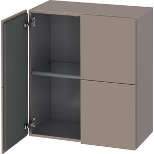 L-Cube armoire Duravit L-Cube LC117704343 Basalte Mat , 70 x 80 x 36,3 cm, 2 portes