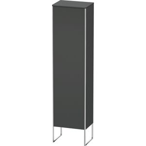 Duravit armoire XSquare XS1314L4949 50x176x35.6cm, porte gauche, debout, Graphit mat