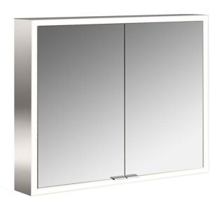 Emco Asis Prime armoire a miroir 949705062 800 x 700 mm, modele apparent, paroi arriere miroir