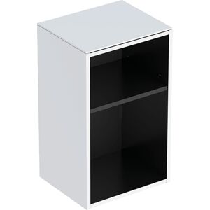 Geberit Smyle Square armoire latérale 500358001 36x60x29.9cm, ouverte, blanc brillant - Publicité
