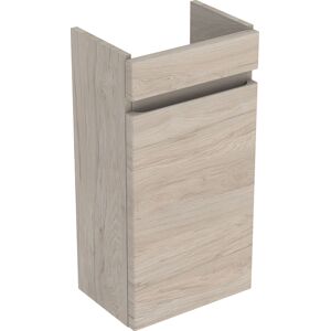 Geberit Renova Plan sous lavabo 501901001 31,4x60,5x22cm, porte 2000 , raccourci, noyer clair, film structure