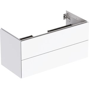 Geberit One sous lavabo 505264001 103,6 x 50,4 x 47 cm, blanc / laqué brillant, 801 tiroirs - Publicité