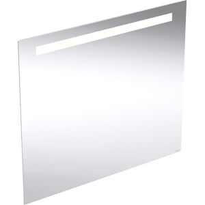 Miroir lumineux Geberit Option Basic Square 502807001 éclairage au-dessus, 80 x 70 cm - Publicité