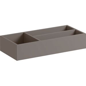 Geberit Xeno²  de tiroir 500525001 32,3x6,2x15,0cm, division T, structure en bois melamine / culture gris