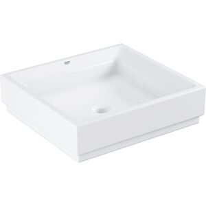 Cube Grohe Ceramique de salle de bain Cube 3948100H 50cm, sans trou pour robinet, blanc alpin PureGuard