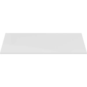 plaque en bois U8414WG pour meuble sous- Ideal Standard et gueridon, 700x12x505mm, laque blanc brillant