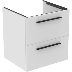Ideal Standard life B meuble double vasque T5270DU 2 tiroirs, 60 x 50,5 x 63 cm, blanc mat