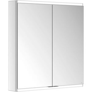 Keuco Royal Modular 2. 1930 miroir 800220070000300 700 x 700 x 120 mm, 2000 douille, 2000 point double chargement USB, integre dans le mur, deux portes, DALI