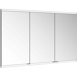 Keuco Royal Modular 2. 1930 miroir 800310130100300 1300 x 700 x 160 mm, 2000 douille, 2000 point double chargement USB, integre dans le mur, 3 portes