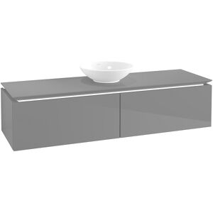 Villeroy und Boch Villeroy & Boch Legato Villeroy & Boch B670L0FP 160x38x50cm, avec éclairage LED, Glossy Grey - Publicité