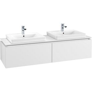 Villeroy und Boch Villeroy & Boch Legato Villeroy & Boch B692L0MS 160x38x50cm, avec éclairage LED, White Matt - Publicité