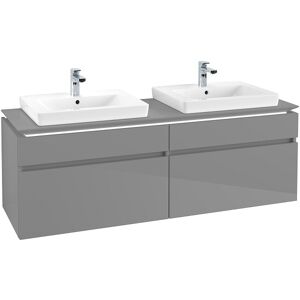 Villeroy und Boch Villeroy & Boch Legato Villeroy & Boch B693L0FP 160x55x50cm, avec éclairage LED, Glossy Grey - Publicité