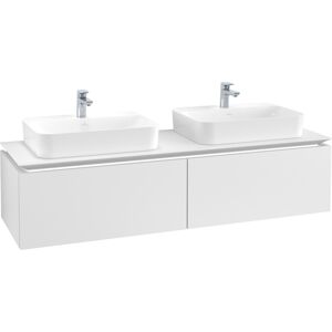 Villeroy und Boch Villeroy & Boch Legato Villeroy & Boch B767L0MS 160x38x50cm, avec éclairage LED, White Matt - Publicité