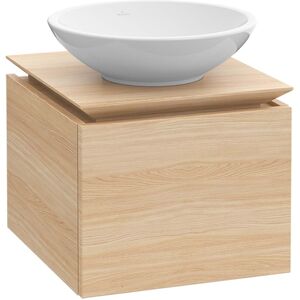 Villeroy und Boch Legato Villeroy et Boch vasque B565L0RH 45x38x50cm, centre vasque, avec eclairage LED, Kansas Oak