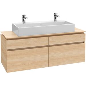 Villeroy und Boch Legato Villeroy et Boch vasque B610L0RH 120x55x50cm, centre vasque, avec eclairage LED, Kansas Oak