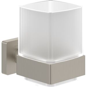 Villeroy und Boch Villeroy et Boch Elements Porte-verre à frapper TVA15201900064 99x100x123mm, verre satiné, noir nickel brossé