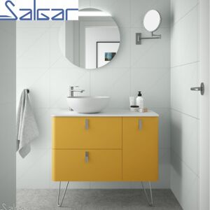 Meuble De Salle De Bain Uniiq 1200 Droite Sol - Salgar 24635