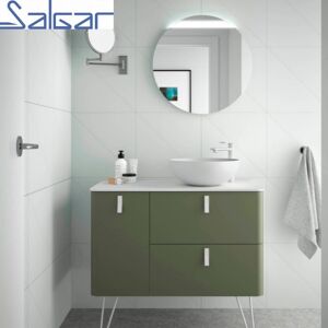 SALGAR Meuble De Salle De Bain Uniiq 1200 Gauche Bosque - Salgar 24690