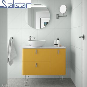 Meuble De Salle De Bain Uniiq 900 Droite Sol - Salgar 24613