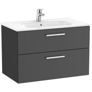 Roca Victoria Unik 2 Tiroirs 800mm Gris Anthracite - Roca A851594153