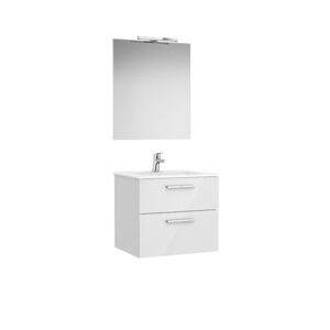 Roca Victoria Pack 2 Tiroirs 600mm Blanc Brillant - Roca A851602806