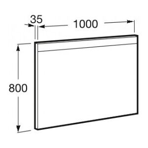 Roca Prisma Led Miroir 1000 Basic - Roca A812260000