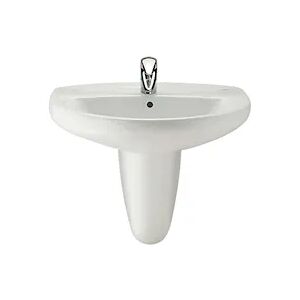 Roca Neo Victoria Lavabo 1 Foro Semi Colonna 56x45 Bianco Codice Prod: A325393000