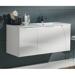 Leroy Merlin Fianco per mobile da bagno Soft bianco lucido L 45.5 x H 50 cm