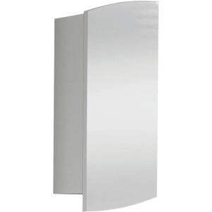 Leroy Merlin Pensile bagno senza luce Soft L 24 x P 18 x H 60 cm bianco