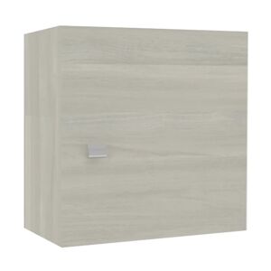 Leroy Merlin Pensile bagno senza luce L 45 x P 15.5 x H 45 cm rovere grigio