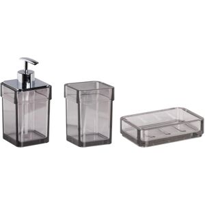 Leroy Merlin Set di accessori da bagno Serie 25 L 8 grigio