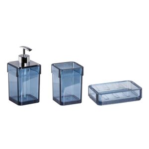 Leroy Merlin Set di accessori da bagno serie 25 L 8 blu