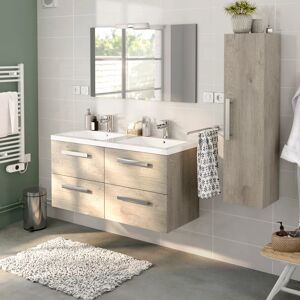 Leroy Merlin Mobile sottolavabo e lavabo Adelaide rovere naturale L 119.5 x H 58 x P 46 cm