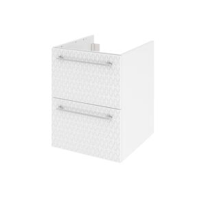 SENSEA Mobile da bagno sotto lavabo Remix L 45 x P 46 x H 57.7 cm bianco, lavabo non incluso