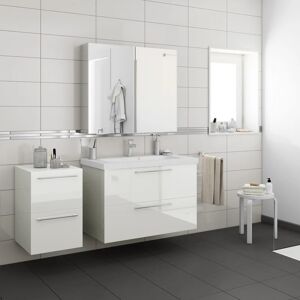 SENSEA Anta mobile da bagno  L 22.5 x H 172.9 x Sp 1 cm bianco