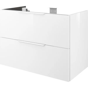 SENSEA Mobile da bagno sotto lavabo Neo L 90 x P 48 x H 64 cm bianco, lavabo non incluso