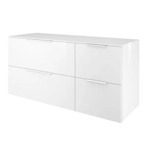 SENSEA Mobile da bagno sotto lavabo Neo L 135 x P 48 x H 65 cm bianco, lavabo non incluso