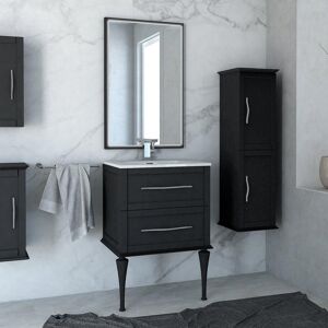 BADEN HAUS Piedino mobili da bagno (componibile) Tiffany in legno H 35 cm 2 pezzi