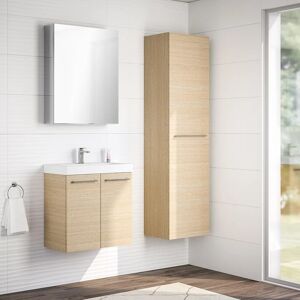 SENSEA Mobile sottolavabo e lavabo Remix rovere naturale L 60 x H 58 x P 35 cm