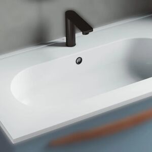 Leroy Merlin Lavabo rettangolare L 60 x P 46 x H 14 cm in ceramica