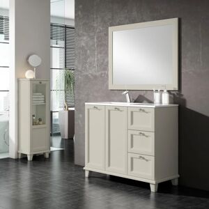 Leroy Merlin Mobile sottolavabo e lavabo Unike perla L 100 x H 84 x P 45 cm