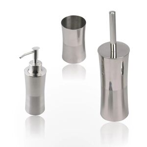Leroy Merlin Set di accessori da bagno URBAN in acciaio cromo