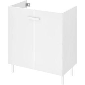 SENSEA Mobile da bagno sotto lavabo Easy L 70 x P 40 x H 67 cm bianco, lavabo non incluso