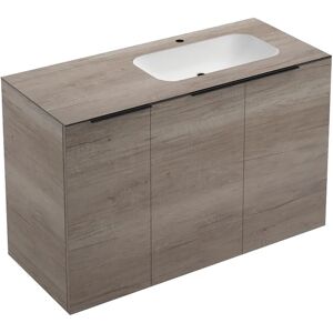 Leroy Merlin Mobile sottolavabo e lavabo Solid rovere sable L 120 x H 92 x P 51 cm