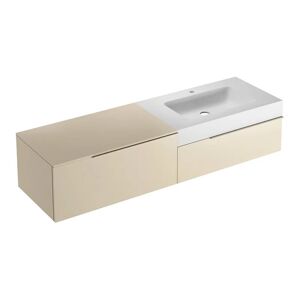 Leroy Merlin Mobile sottolavabo e lavabo Ginevra pesca L 135 x H 36 x P 51 cm